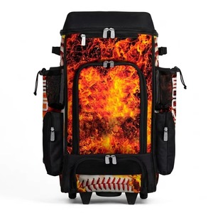 Bolsa de Equipo de Béisbol al por Mayor con Compartimento para Casco, Fundas para Bates, Correas para Guardar Zapatos, Capacidad de 30-40L, Personalizable con Nombre y Logotipo del Jugador - Product Image 1