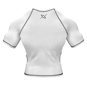 High Quality Custom Sublimation Mens Short Sleeve BJJ Rash Guard MMA <b>Compression</b> <b>Shirt</b> Breathable Martial Arts Judo Training Tee - Product Image 4