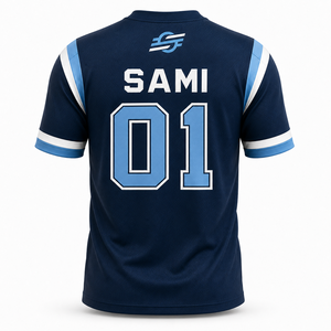 เสื้อเบสบอลทีมเหย้าสำหรับผู้ชาย แบบสั่งทำพิเศษ ปักลาย ปักด้วยความร้อน พิมพ์ลายโลโก้ ระบายอากาศได้ดี มีไซส์พลัส - Product Image 2