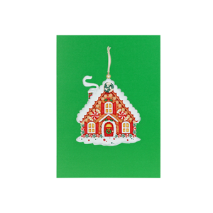 Tarjeta de Navidad 3D Pop-Up de Papá Noel y Árbol de Navidad, Artesanía Premium de 13x18cm, Feliz Navidad, Felicitación, Agradecimiento, Manualidades de Papel, Regalo Directo - Product Image 1