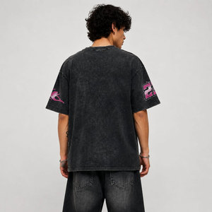 Camiseta de Manga Corta con Estampado de Street Fighter 23 Worldwide Tour, Cuello Redondo, Estilo Urbano, Algodón - Product Image 6