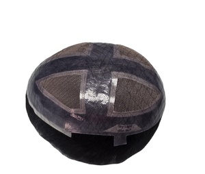 Prothèse capillaire pour homme Sky Light, cheveux humains Remy, cheveux indiens, perruque Taz Hair BD pour homme - Product Image 6