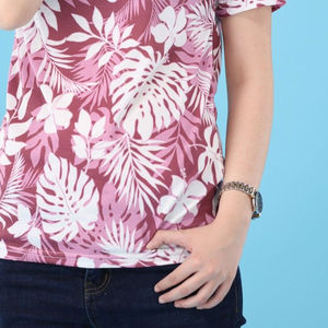 Camiseta de Manga Corta Casual para Mujer, de Alta Calidad, con Logotipo Personalizado, Transpirable, para Invierno, Sublimada - Product Image 6