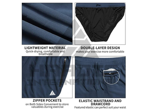 <b>Men</b> Activewear Athletic Sweat Sports Fitness Sportswear <b>Men's</b> Workout <b>Compression</b> Running Gym <b>Shorts</b> - Product Image 5