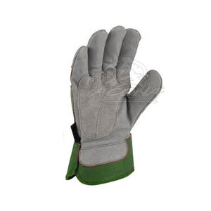 Mechanic Working Gloves <b>Leather</b> Quick Dry Eco-Friendly Four Seasons Flexible Construction Reinforced Palm Comfortable Outdoor - Product Image 6