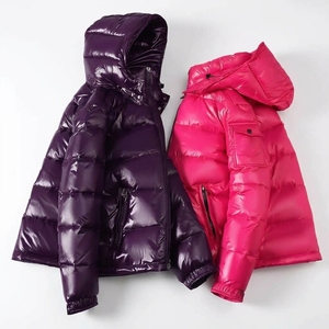 Custom Mens Quilted Puffer Jacket Warm Insulated <b>Winter</b> <b>Coat</b> <b>Hooded</b> Streetwear Private Label Outerwear Supplier - Product Image 2