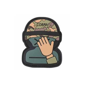 Proveedor Directo de Pakistán, Parche de PVC Personalizado para Velcro, Logotipo de Goma, Silicona Suave, Corazón 3D Hecho a Mano para Ropa y Gorras, Sin Pedido Mínimo - Product Image 5