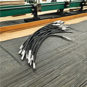 Customizable 3mm Braided Polyester <b>Elastic</b> <b>Cord</b> Eco-Friendly with Metal Tips for Bags Garments Home Textiles Shoes - Product Image 1