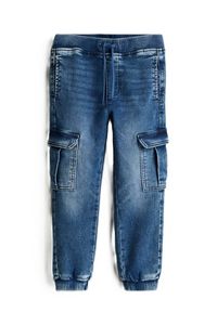 Pantalon de jogging en denim de style premium Vornex Industry pour l'extérieur, avec plusieurs poches, coupe confortable, denim respirant en coton mélangé - Product Image 5