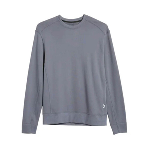 Sweat-shirt d'hiver pour homme le plus vendu, à manches longues, col rond, en molleton uni, avec logo personnalisé, style sportif et décontracté - Product Image 5
