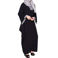 Nouvelle Abaya Maxi Style Parapluie Turc 2025 pour Femmes Musulmanes, Anti-statique, Respirante, Légère, en Polyester Extensible dans les Quatre Sens