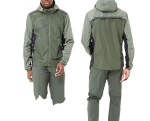 ชุดกันลมสำหรับผู้ชายชุดกันลมสำหรับกีฬากลางแจ้งแบบลำลองพิมพ์โลโก้ได้ตามต้องการน้ำหนักเบาแห้งเร็ว - Product Image 1