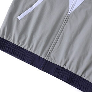 Veste coupe-vent à fermeture éclair intégrale Jackson State pour sororités et fraternités grecques, avec lettres brodées personnalisées, fournisseur en gros - Product Image 3