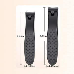 Juego de 2 Cortaúñas de Acero al Carbono de Alta Resistencia UBI, Nuevo Diseño, Apertura de Mandíbula Ancha para Uñas Encarnadas Gruesas, Logotipo Personalizado - Product Image 3