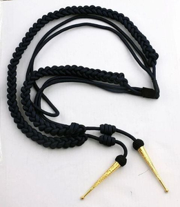 High Quality Decorative Aiguillettes Stylish <b>Braided</b> Cord <b>Accessories</b> with OEM Service Custom Branding Manufacturer Solutions - Product Image 1