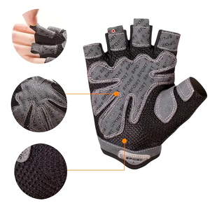 Guantes de Ciclismo de Medio Dedo Unisex de Excelente Calidad para Deportes al Aire Libre, Protección UV, Flexibles, Ligeros, para Ciclismo de Carretera - Product Image 6