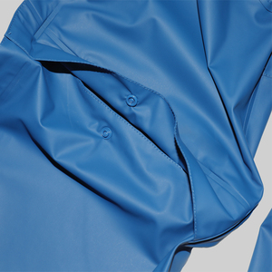 Functional Outdoor Rain Coat Unisex Rainwear Basic Style PU Rain <b>Jacket</b> Waterproof Raincoat Windproof Rain Wear - Product Image 5