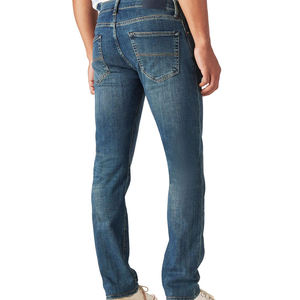 Pantalones Vaqueros para Hombre, Corte Slim Fit, Rectos, Cintura Flexible, Casuales, Duraderos, para Uso Diario, Servicio OEM - Product Image 4
