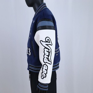 แจ็คเก็ตวาร์ซิตี้แฟชั่นสั่งทำพิเศษ คุณภาพพรีเมียม สไตล์เลตเตอร์แมน สำหรับผู้ชายและผู้หญิง ดีไซน์ทันสมัยแนวสตรีทแวร์ - Product Image 3