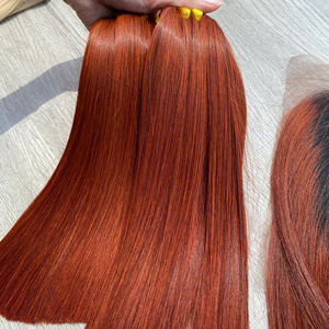 ผมมนุษย์มัดตรงกระดูกพร้อมที่ปิดผมมนุษย์ยังไม่ผ่านกระบวนการผมมนุษย์แท้จากเวียดนาม - Product Image 3