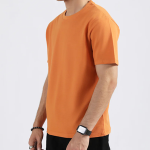 เสื้อยืดผู้ชายสไตล์ลำลอง ผ้าคอตตอน 100% ทรงหลวม ซักย้อมแบบแอซิดวอช น้ำหนัก 280 กรัม ผ้าเจอร์ซีย์ ราคาขายส่ง - Product Image 1