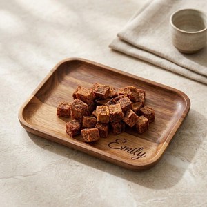 Plateau en bois de qualité supérieure, fait main, rustique, pour servir des aliments, des boissons et pour un usage décoratif - Product Image 6