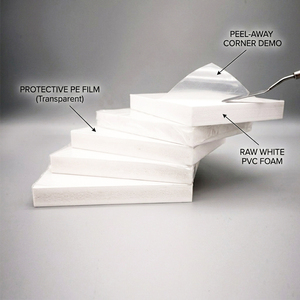 High Density PVC <b>Foam</b> Board PVC Panel Sheet for Commercial Interior Project Wall Decoration Construction - Product Image 1