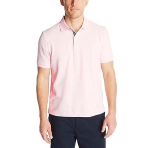 Camiseta Polo de Algodón para Hombre, Diseño Casual con Patrón Sólido, Secado Rápido, Transpirable, Manga Corta, Ropa de Golf, Tallas Grandes - Product Image 1
