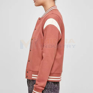 แจ็คเก็ตเลตเตอร์แมนสั่งทำสำหรับผู้หญิง ขายดี ดีไซน์โดดเด่น ราคาขายส่ง - Product Image 6