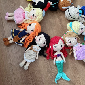 Soft Plush <b>Toy</b> Crochet Keychain Cute Doll Woolen Key Chain Accessories Wholesale Bulk Plush Keychains Supply - Product Image 3