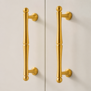 Solid Brass Cabinet <b>Pull</b> Handle Luxury Furniture Hardware <b>Drawer</b> <b>Pull</b> Wardrobe Door Handle Kitchen Cabinet Modern <b>Gold</b> finish - Product Image 2