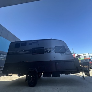 Buy Ready for Export Fully Equipped Modern Mini Caravan RV Trailer 4x4 Mobile with Luxury <b>Kitchen</b> Lightweight Sleeps 4 People - Product Image 5