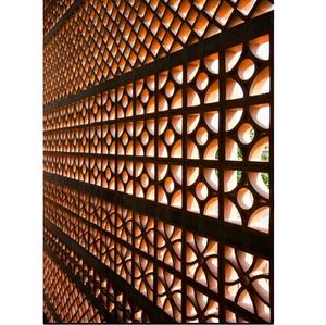 Tuiles de pare-vue à 4 feuilles, vente en gros, tuiles en céramique, blocs de ventilation pour maison, service personnalisé, fabricant traditionnel vietnamien, prix EXW - Product Image 2