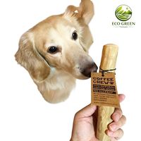 Bâton à mâcher pour chien en bois de café et bambou, écologique, sûr et durable, pour toutes les races, offre en gros OEM