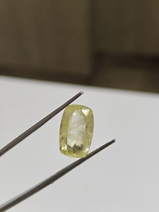 Zafiro Amarillo Suelto de 9.60 ct, Forma Rectangular, Piedra Preciosa Natural para Joyería Fina al por Mayor - Product Image 5