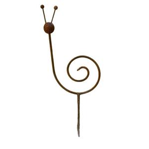 Soporte de hierro rústico para plantas con forma de caracol - Enrejado minimalista para jardín, soporte para plantas trepadoras, flores y decoración de patio - Product Image 5