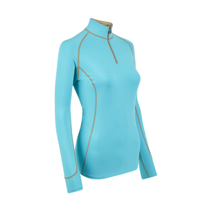 Wholesale Low Price OEM Custom Compression Sports <b>Tops</b> Horse Riding Women Long <b>Sleeve</b> Show Equestrian Shirt Hot Sale - Product Image 5