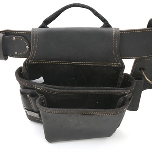 Chất Lượng Cao Cấp Bền Đa Khoang Đa Năng Thợ Điện Da Không Thấm Nước Công Cụ Vành Đai Eo Tạp Dề Công Cụ Túi - Product Image 3