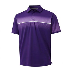Polo personnalisé pour homme – Nouvelle collection été – Formel et élégant pour le golf – Couleur unie – Design simple - Product Image 6