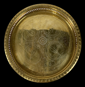 Plateau à chocolat en laiton doré poli, design antique haut de gamme, plateau en laiton de luxe martelé pour servir des fruits secs et du chocolat - Product Image 5