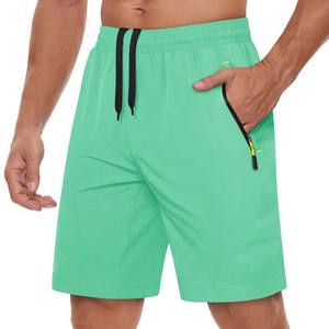 Pantalones Cortos Personalizados de Moda Casual Urbana para Hombre, de Poliéster y Algodón, Cómodos y Transpirables - Product Image 1