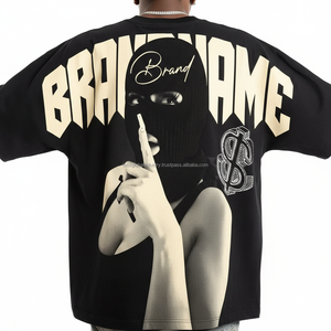 Camiseta Urbana Oversize de Alta Calidad, Ecológica, Ligera, de Satén 100% Algodón, con Estampado Gráfico Personalizado - Product Image 2