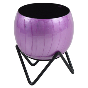 Macetas de Metal Esmaltado de Colores, Diseño Moderno, Ecológicas, Duraderas, Decoración de Interiores, Macetas Modernas para Mesa de Salón - Product Image 1