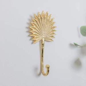 Decorative Brass <b>Wall</b> Coat Hook for Entryway Jacket Bag Towel Key Hanging with Functional Storage and Elegant Home Organization - Product Image 2
