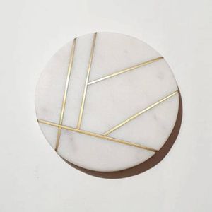 Sous-verres en marbre et bois de haute qualité, nouveau design, accessoires de décoration de table, tapis et coussinets en gros - Product Image 4