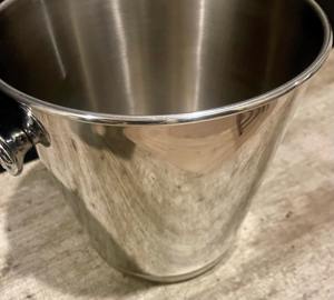 Simple Silver Stainless Steel Ice <b>Bucket</b> Perfect for Home Bars Party Events Drinks Chilling Wine <b>Beer</b> And Elegant Bar Accessory - Product Image 4