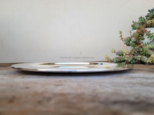 Nouvel arrivage Plateau de service décoratif élégant Chargeur plaqué argent royal pour les fêtes et les événements Décoration parfaite TopTableware - Product Image 2