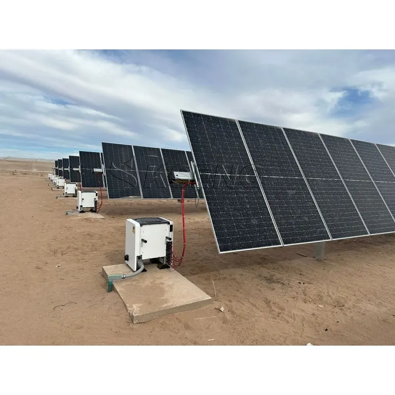 Fabricante de China Sistema de seguimiento solar inteligente de un solo eje Seguimiento solar Montaje en tierra Sistemas de seguimiento de paneles solares PV