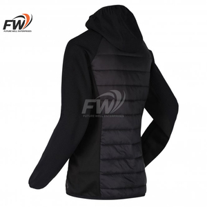 แจ็คเก็ตพัฟเฟอร์สั้นสำหรับผู้หญิง ดีไซน์ล่าสุดจากโรงงานผู้ผลิต (OEM) คุณภาพสูง แจ็คเก็ตพัฟเฟอร์กันลมแบบซิปสำหรับฤดูหนาวสำหรับผู้หญิง  รับผลิตตามแบบ - Product Image 3