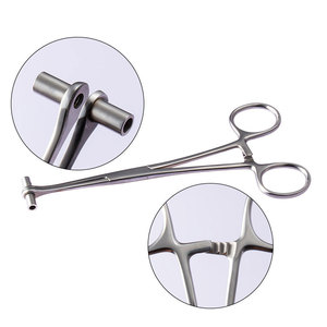 Juego de Instrumentos Manuales para Perforaciones Corporales de Acero Quirúrgico 316L, Certificado CE, Pinzas Autoblocantes para Ombligo, Oreja y Nariz - Product Image 2